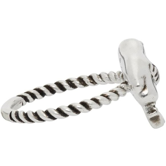 Gucci Chick Motif Ring in Silver NEW IN BOX - Picture 8 of 8